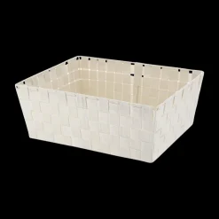 Decoratieve Opbergers|Opbergen|Ygo Mand WOVEN Poly Ivoor M