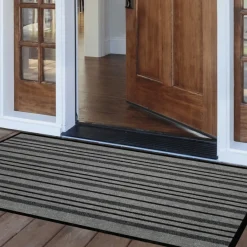 Tapijten|Ygo Mat GRATTOI 120 Streep Grijs