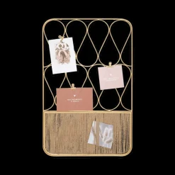 Wanddecoratie|Ygo Memorek LINSSE Metaal/Jutte Goud