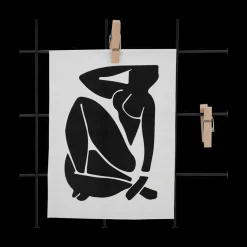 Wanddecoratie|Ygo Memorek VLIVIA zwart