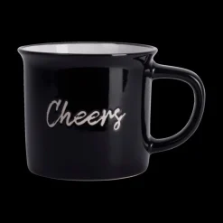 Servies|Ygo Mok CHEERS 350ml Zwart