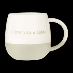 Servies|Ygo Mok I LOVE YOU LATTE 340ml Beige