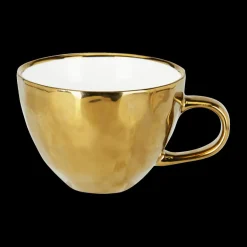 Servies|Ygo Mok LAURIN 350ml Porselein Goud/Wit