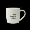 Servies|Ygo Mok Live Laugh Love