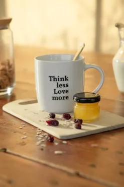 Servies|Ygo Mok Think Less Love More