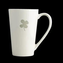 Servies|Ygo Mok XXL KLAVERTJE VIER 470ml Wit