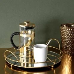 Servies|Ygo Mok Z/Oor CENIA Wit/Goud