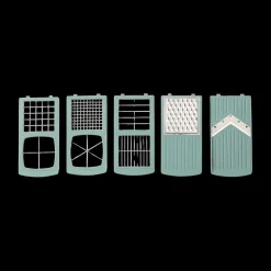 Kookaccessoires|Ygo Multi Groentensnijder MANDOLA Wit/Groen Ass.