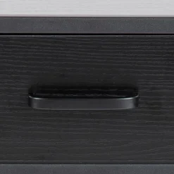 Nachttafels|Ygo Nachttafel BOKSKAP Ash Black