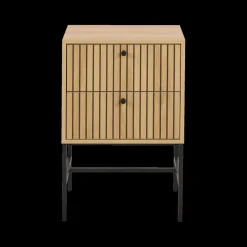 Nachttafels|Ygo Nachttafel FIEBE 2L Decor Eik B46