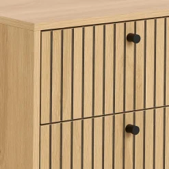 Nachttafels|Ygo Nachttafel FIEBE 2L Decor Eik B46