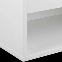 Nachttafels|Ygo Nachttafel Hangend LOIRE Wit