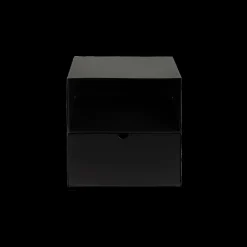 Nachttafels|Ygo Nachttafel Hangend MAYRA Zwart