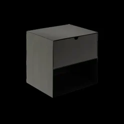 Nachttafels|Ygo Nachttafel Hangend MAYRA Zwart