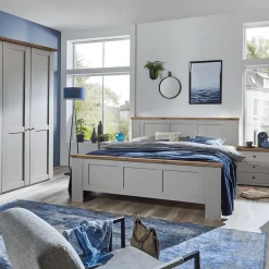 Nachttafels|Ygo Nachttafel NAVAN Kiezelgrijs/Noors Eiken Decor B50