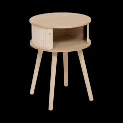 Nachttafels|Ygo Nachttafel NISIOS Rond Crème