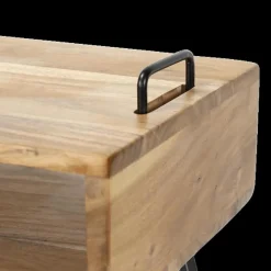 Nachttafels|Ygo Nachttafel QUINCE Massief acacia natur