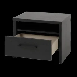 Nachttafels|Ygo Nachttafel WATFORD Nox Zwart