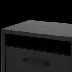 Nachttafels|Ygo Nachttafel WATFORD Nox Zwart