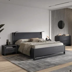 Nachttafels|Ygo Nachttafel WATFORD Nox Zwart