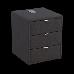 Nachttafels|Ygo Nachttafel WEERT Chenille Antraciet