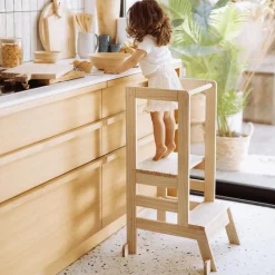 Tapijten | Meubels|Ygo Observatietoren LEAH Hout Naturel