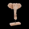 Woondecoratie|Ygo Olifant OLKOZ Hoofd Op Staander Mango