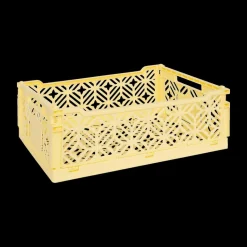 Decoratieve Accessoires|Tapijten |Ygo Opbergbox CELLIA XL Geel