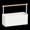 Keukenaccessoires|Servies|Ygo Organiser WHIRT Rh. Met. Wit/Bamboe