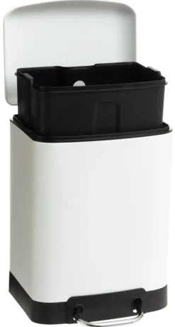 Vuilbakken|Ygo Pedaalemmer AGDA RH 6L Wit