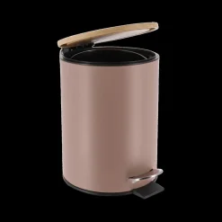 Vuilbakken|Ygo Pedaalemmer ALIRE 2,5l Met. Cappuccino/Bamboe