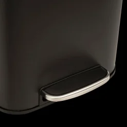 Vuilbakken|Ygo Pedaalemmer DELTHA 30L Zwart