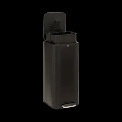 Vuilbakken|Ygo Pedaalemmer DELTHA 30L Zwart