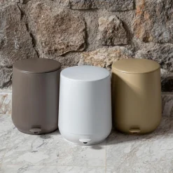 Vuilbakken|Ygo Pedaalemmer MARLA 5L Taupe