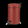 Vuilbakken|Ygo Pedaalemmer MONACO 3l Met. Rood