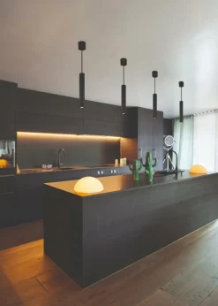 Hanglampen|Ygo Pendel LOPAL 1Del. Zwart