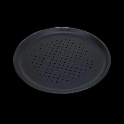 Kookaccessoires|Bakaccessoires|Ygo Pizzabakplaat PIZZA Staal Zwart