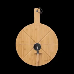 Servies|Kookaccessoires|Ygo Pizzaplank PIZANO Bamboe M/Snijder