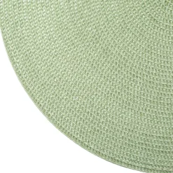 Tafellinnen & -Textiel|Ygo Placemat BRAID Rond Mint