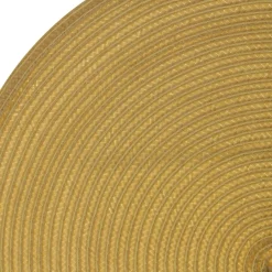 Tafellinnen & -Textiel|Ygo Placemat BRAID Rond Oker