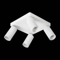 Spots|Ygo Plafondspot CLUBS 4Del. Wit