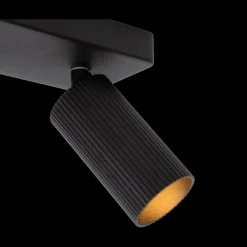 Spots|Ygo Plafondspot CLUBS 2Del. Zwart