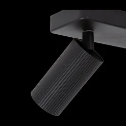 Spots|Ygo Plafondspot CLUBS 2Del. Zwart