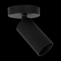 Spots|Ygo Plafondspot CLUBS 1Del. Zwart