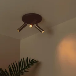 Spots|Ygo Plafondspot GRADO 3Del. Grijs