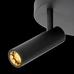 Spots|Ygo Plafondspot GRADO 3Del. Zwart