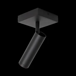 Spots|Ygo Plafondspot GRADO 1Del. Zwart