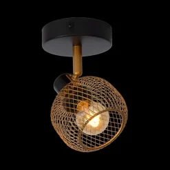 Spots|Ygo Plafondspot MAREN 1Del. Mat Goud