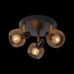 Spots|Ygo Plafondspot MAREN 3Del. Mat Goud