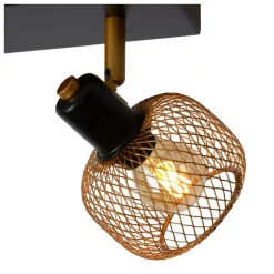 Spots|Ygo Plafondspot MAREN 2Del. Mat Goud